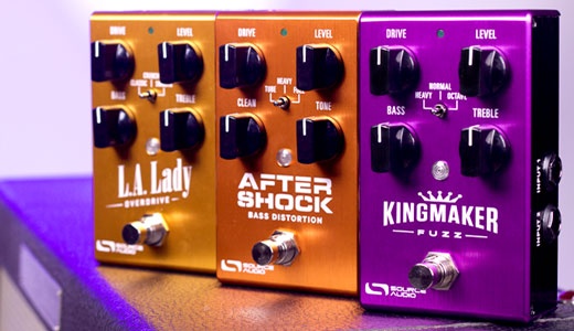 Source Audio presenta tres nuevos pedales