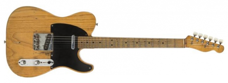 Se subastará la primera guitarra profesional de Stevie Ray Vaughan