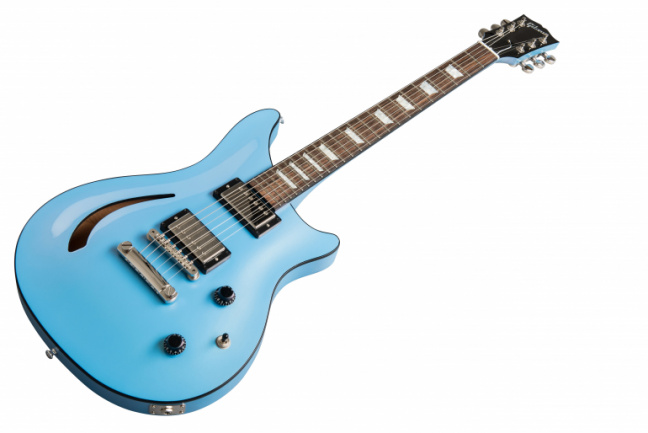 Modern Double Cutaway Semihollow