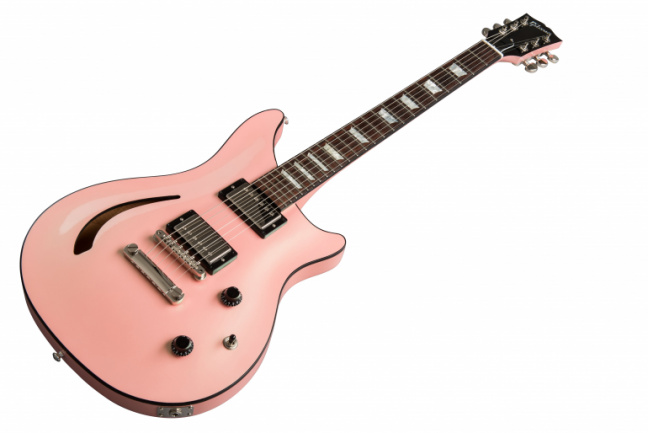 Modern Double Cutaway Semihollow