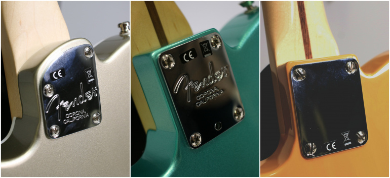 Telecaster Backplate Comparison