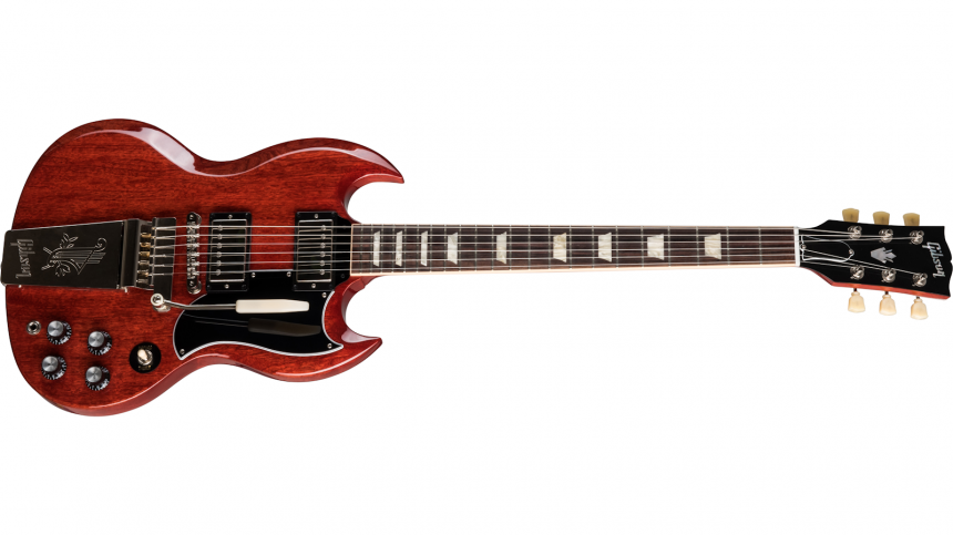 SG Standard '61 Maestro Vibrola Vintage Cherry