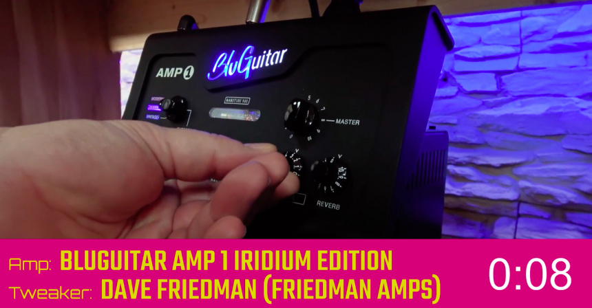 Prueba a ciegas de amplificadores - Bluguitar Friedman