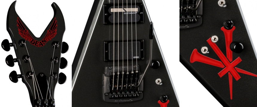 Dean USA Kerry King V detalles