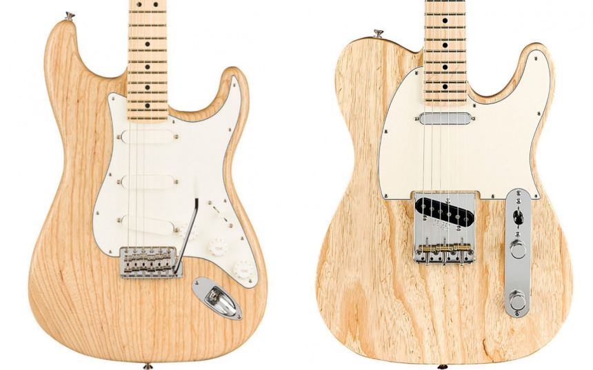 Raw Ash Tele Strat