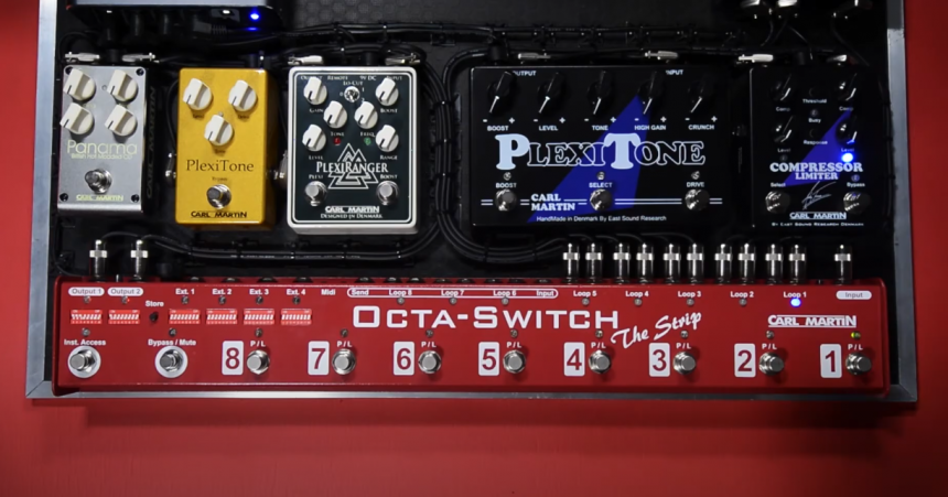 Carl Martin Octa-Switch The Strip