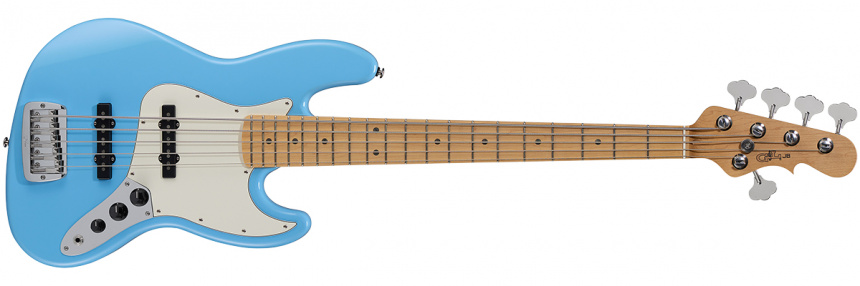 G&L Fullerton Deluxe JB-5 Himalayan Blue