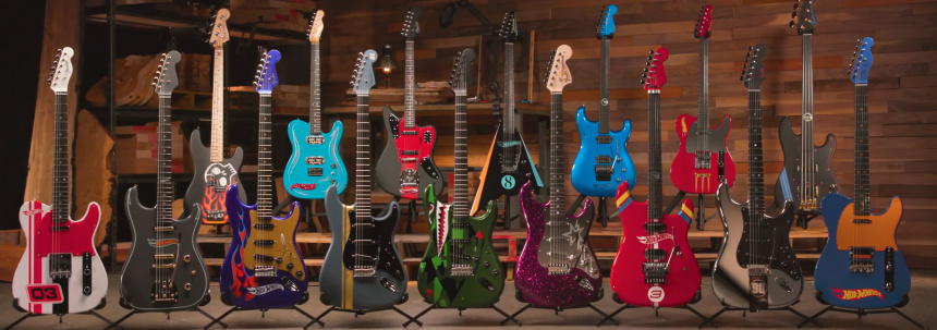 Fender Custom Shop Hot Wheels Collection
