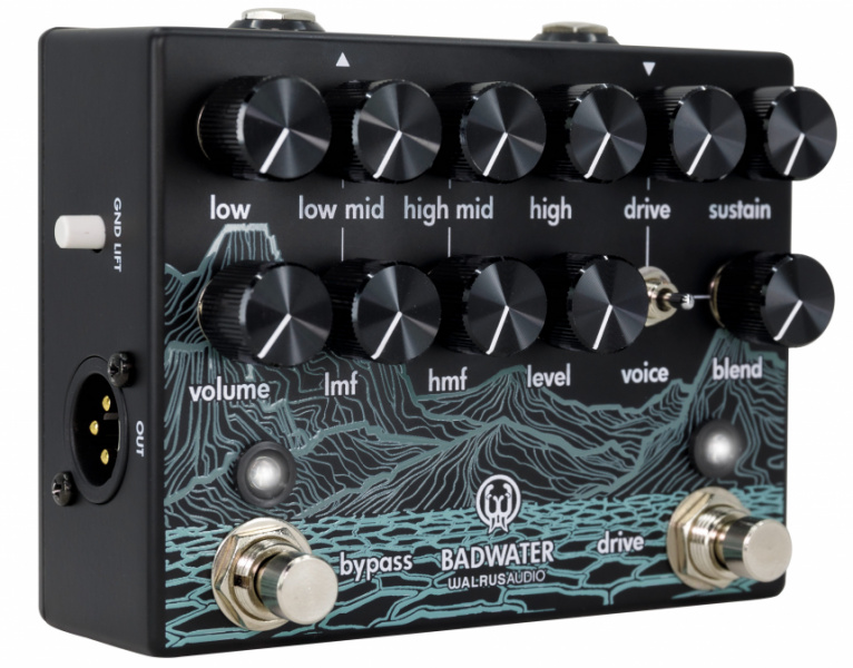 Salida XLR del Walrus Audio Badwater