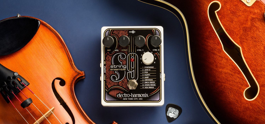 EHX String9 con violin
