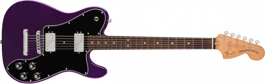 Frontal de la Fender Kingfish Telecaster Deluxe