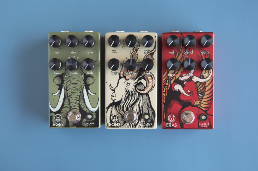 Walrus Audio pedales de saturación
