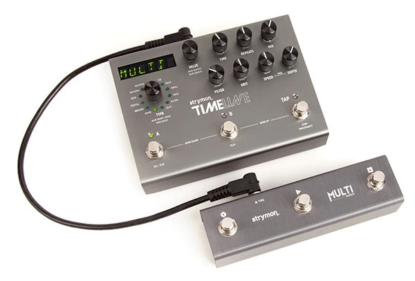 Strymon con footswitch
