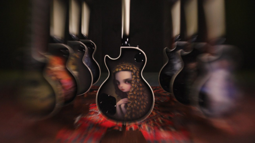 Adam Jones Les Paul Custom Art Collection Veil of Bees