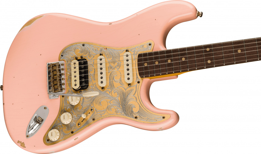 Cuerpo de la Tyler Bryant “Pinky” Stratocaster