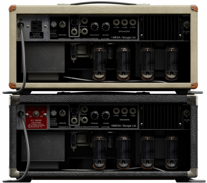 Trasera de los Neural Mesa Boogie Mark IIC+ Suite