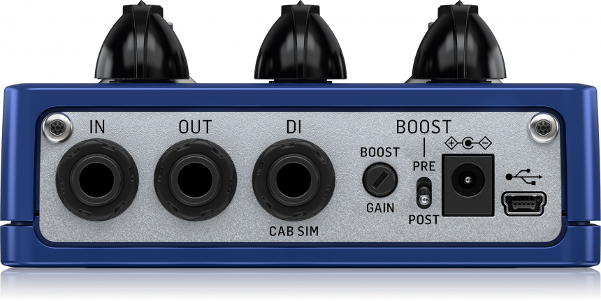 Trasera del TC Electronic DC30