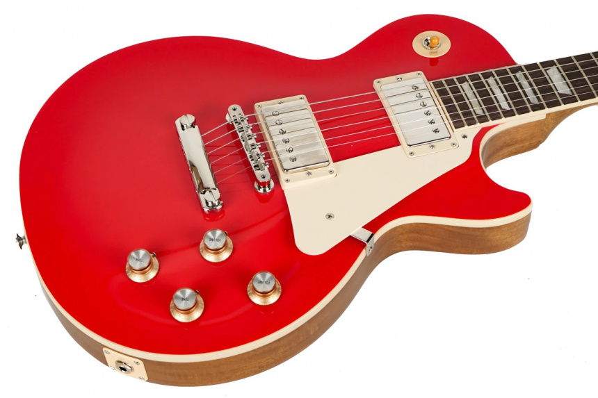 Gibson Les Paul Standard 60s (Plain Top Cardinal Red 2023)