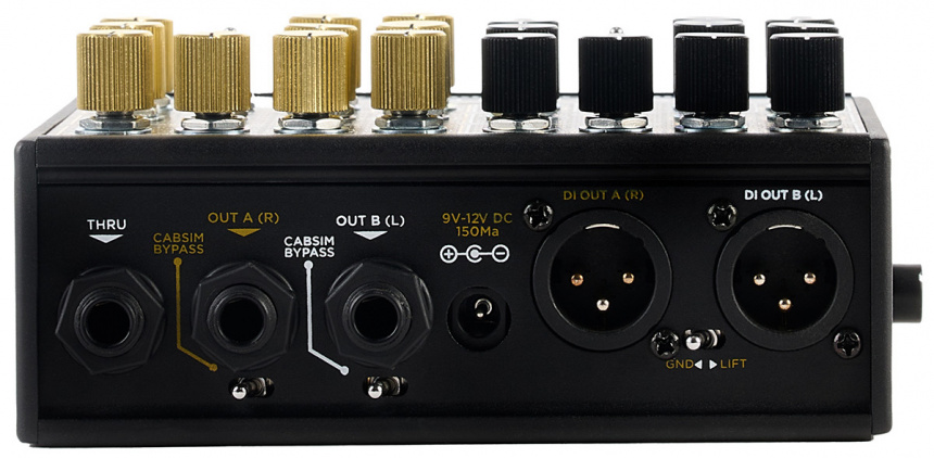 Conexiones traseras del DSM Humboldt Simplifier X