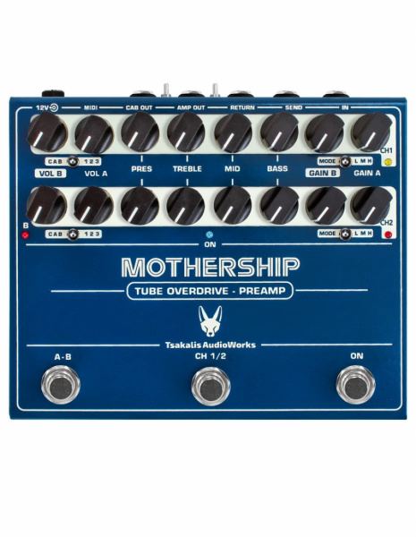 Tsakalis AudioWorks - MOTHERSHIP Tube Overdrive /