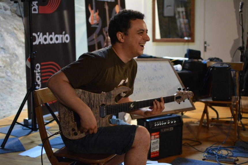 Miguel Thomas en Guitar Camp