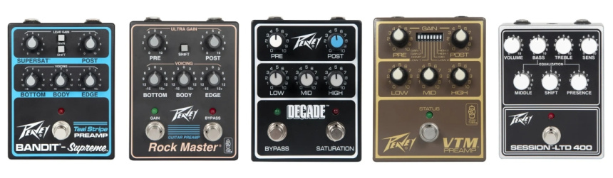 Previos en pedal de Peavey