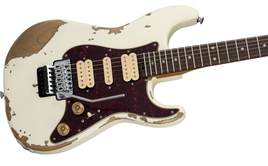 Cuerpo de la Charvel Super-Stock SC-1 Aged Arctic