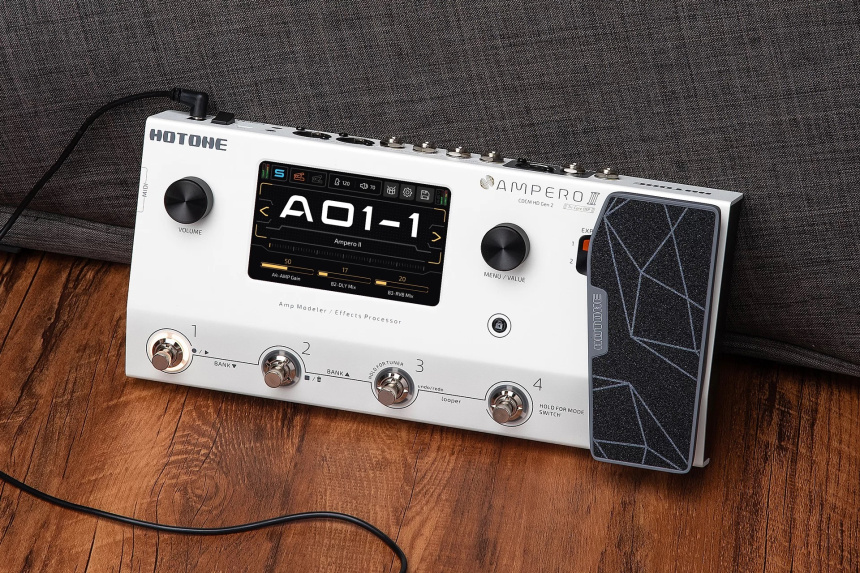 Hotone Ampero II, ahora compatible con NAM