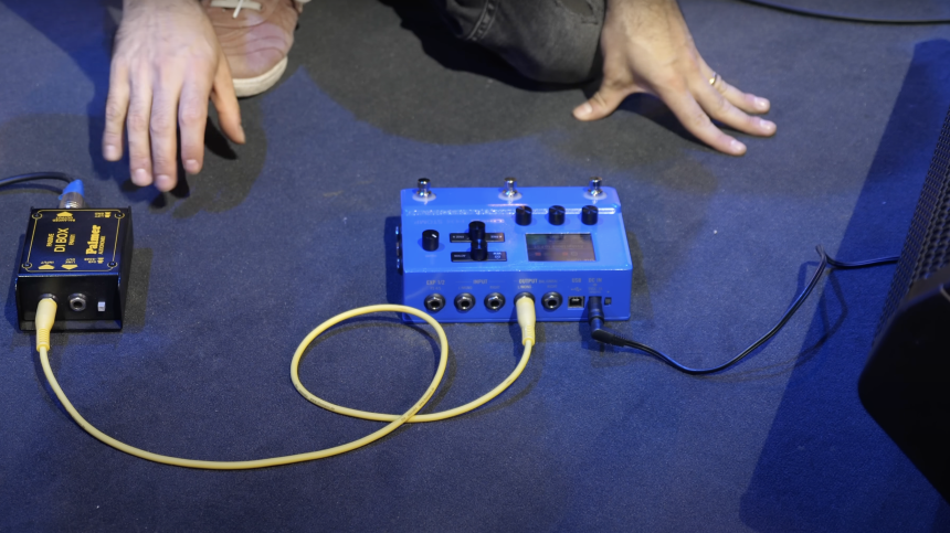 Pedalera de emulación sin XLR