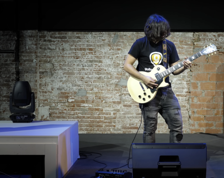 Tocando por línea sin ampli