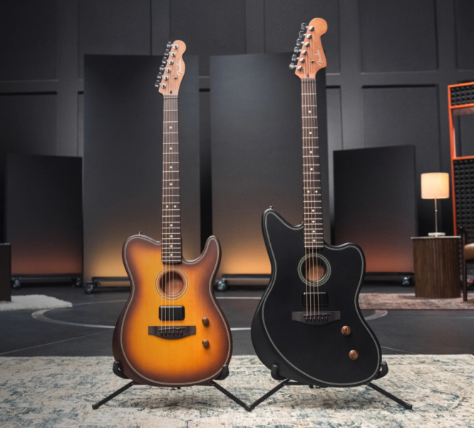 Fender Acoustasonic Standard Series Telecaster y Jazzmaster