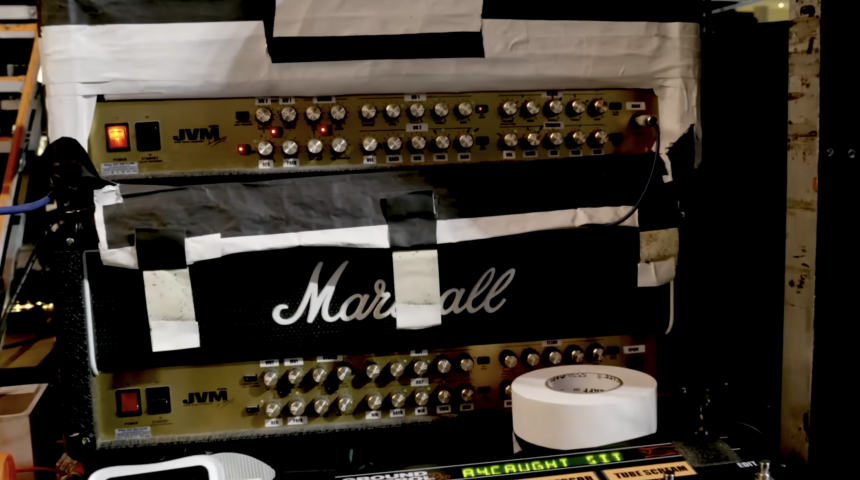 El equipo de Adrian Smith de Iron Maiden