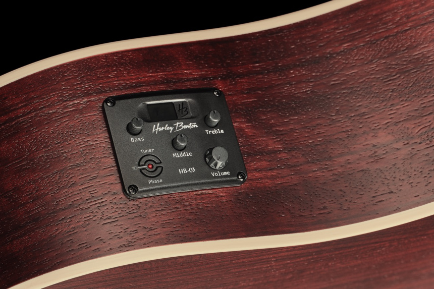 Harley Benton HBJ-45E SBK