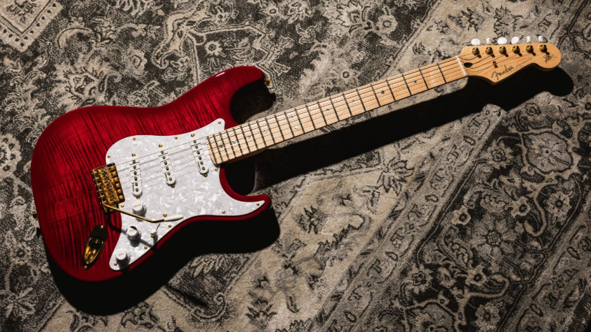 Fender Richie Kotzen Stratocaster Transparent Red Burst