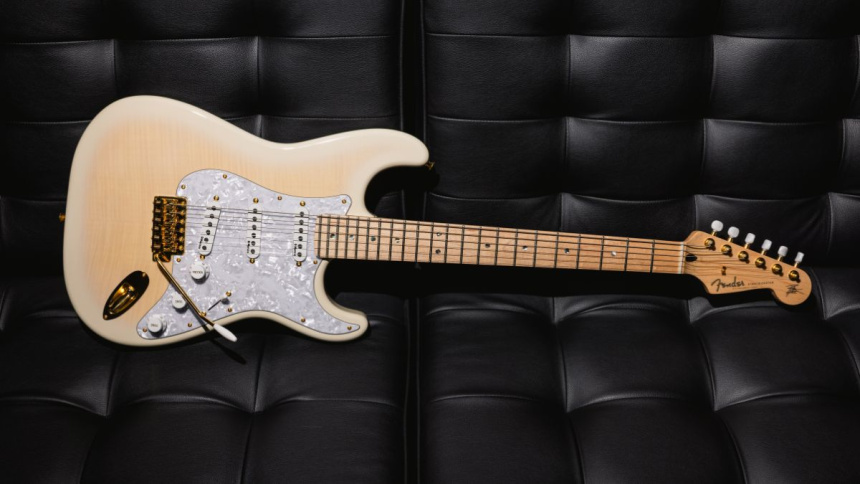 Fender Richie Kotzen Stratocaster Transparent Whit