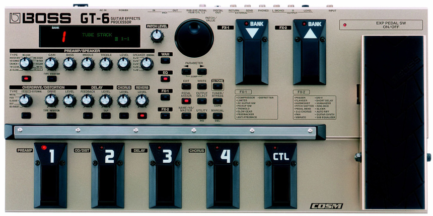 Boss GT-6