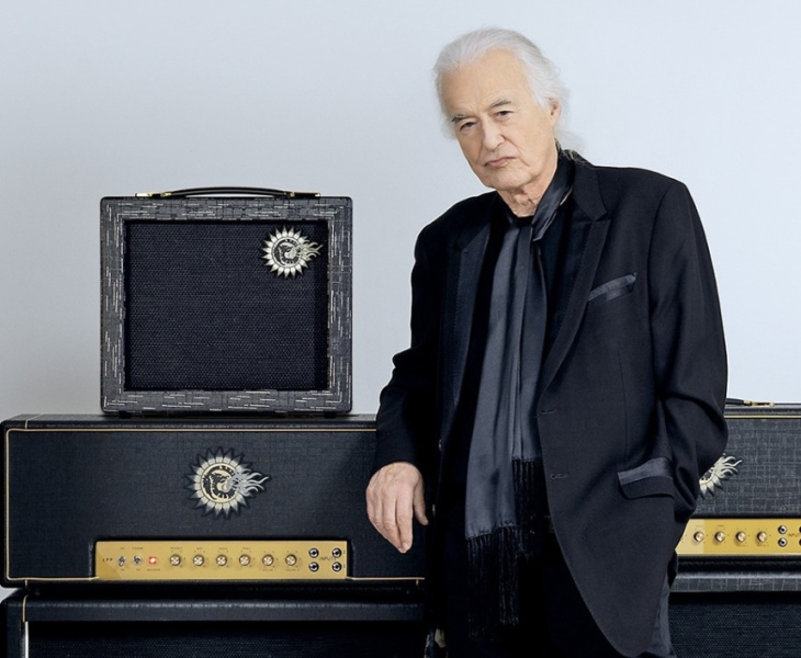 Jimmy Page con el Sundragon Nymph