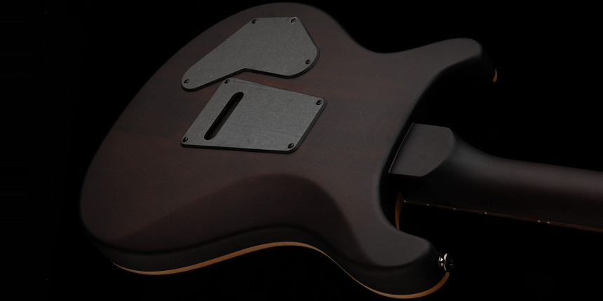 Trasera de la PRS SE DGT Laurel Burl Exotic LTD