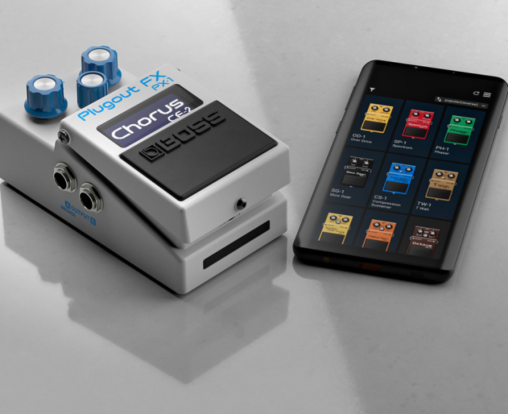 El Boss PX-1 Plugout FX con App