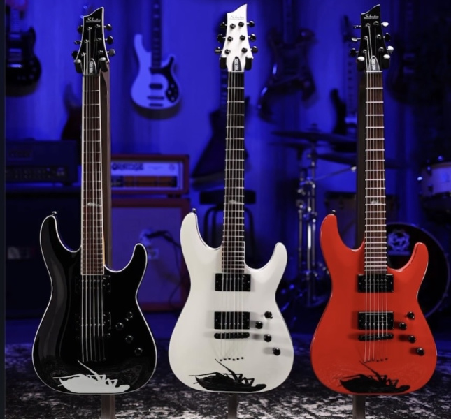 Schecter C-1 Jerry Horton 25th Anniversary en 3 ac