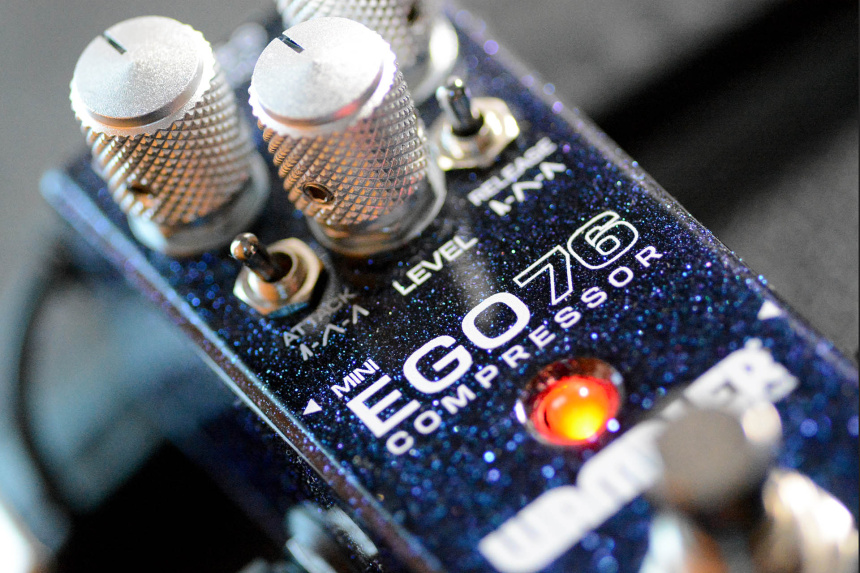 Detalle del Wampler Mini Ego 76 Compressor