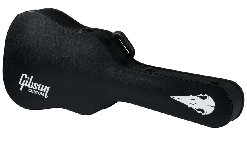 Estuche de la Gibson Custom Kirk Hammett Raven
