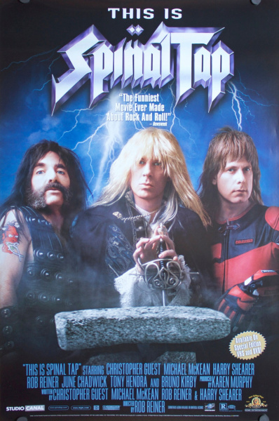 Cartel de la pelicula Spinal Tap