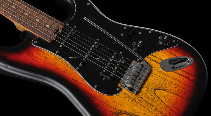 Cuerpo de la Harley Benton ST-Modern HSS Plus Sun Blast