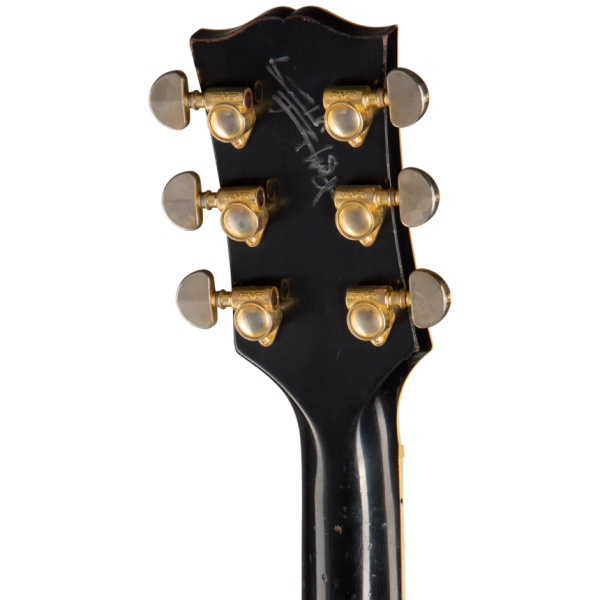Trasera de la pala de la Gibson Custom Keith Richards 1960 ES-355 Collector’s Edition