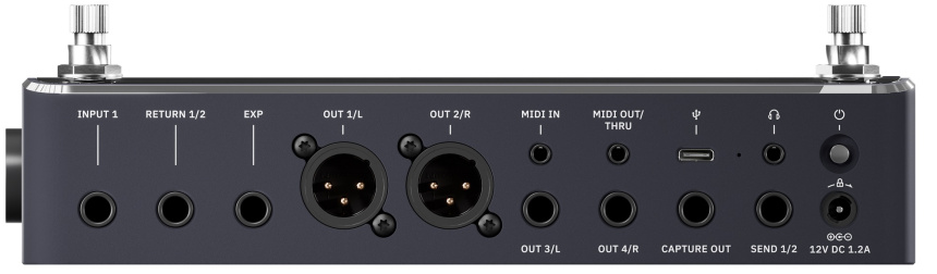 Neural DSP Quad Cortex mini - Parte trasera