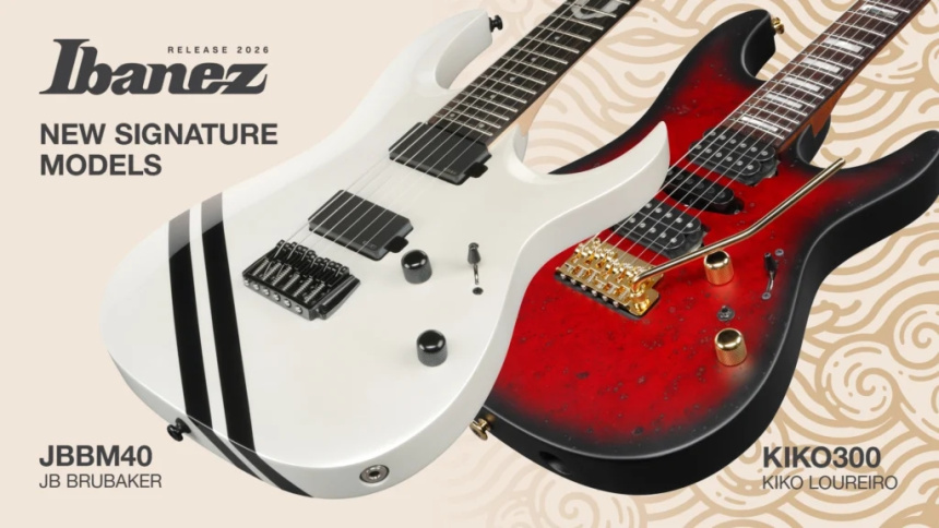 IBANEZ NAMM 2026 - KIKO300 y JBBM40