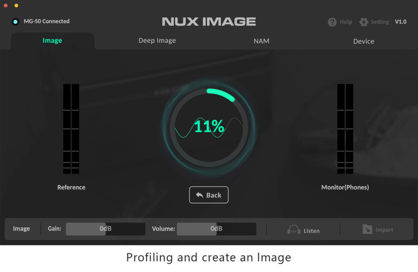 NUX MG-50Li Modeler & Profiler