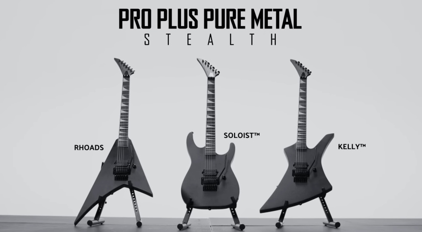 Jackson Pro Plus Pure Metal 2026 Soloist, Rhoads y Kelly