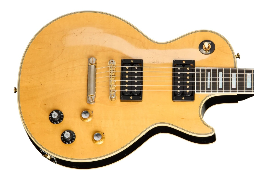 Cuerpo de la Gibson Mick Ronson 1968 Les Paul Custom Collector’s Edition